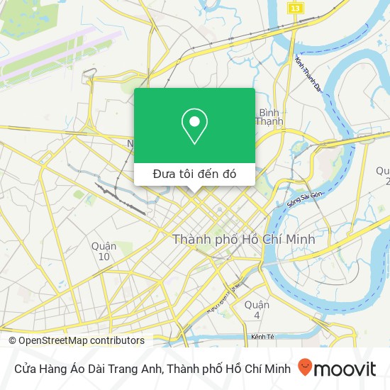 Bản đồ Cửa Hàng Áo Dài Trang Anh, ĐƯỜNG Pasteur Quận 3, Thành Phố Hồ Chí Minh