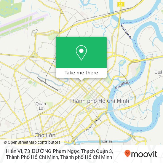 Bản đồ Hiền VI, 73 ĐƯỜNG Phạm Ngọc Thạch Quận 3, Thành Phố Hồ Chí Minh
