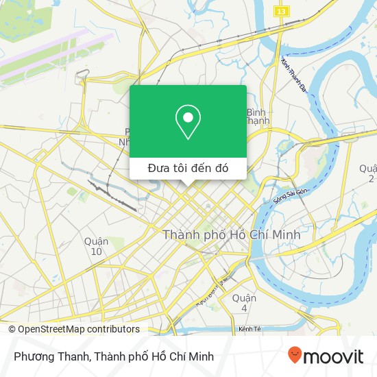 Bản đồ Phương Thanh, 152A ĐƯỜNG Võ Thị Sáu Quận 3, Thành Phố Hồ Chí Minh