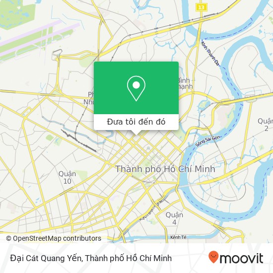 Bản đồ Đại Cát Quang Yến, 80 ĐƯỜNG Phạm Ngọc Thạch Quận 3, Thành Phố Hồ Chí Minh