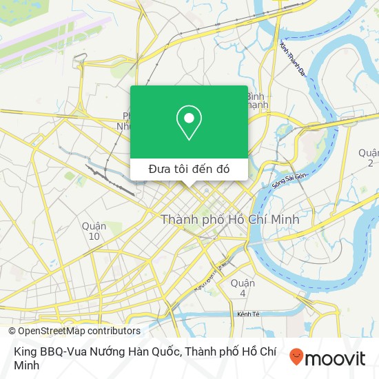 Bản đồ King BBQ-Vua Nướng Hàn Quốc, 208 ĐƯỜNG Nam Kỳ Khởi Nghĩa Quận 3, Thành Phố Hồ Chí Minh