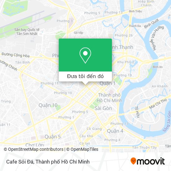 Bản đồ Cafe Sỏi Đá