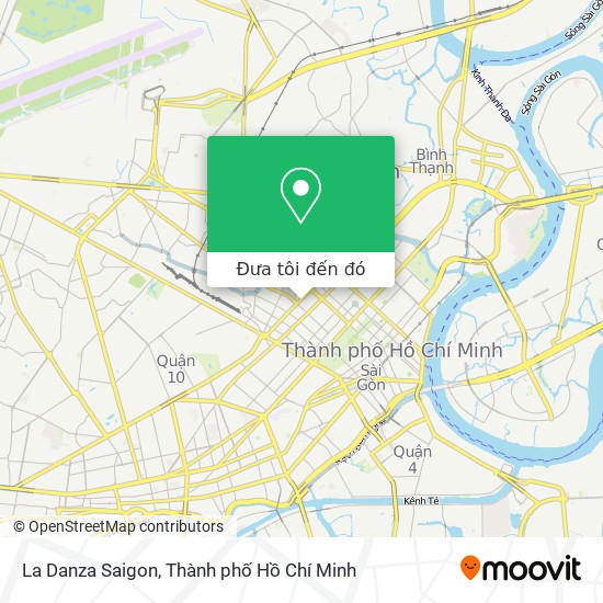 Bản đồ La Danza Saigon