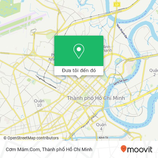 Bản đồ Cơm Mâm.Com, 84 ĐƯỜNG Phạm Ngọc Thạch Quận 3, Thành Phố Hồ Chí Minh