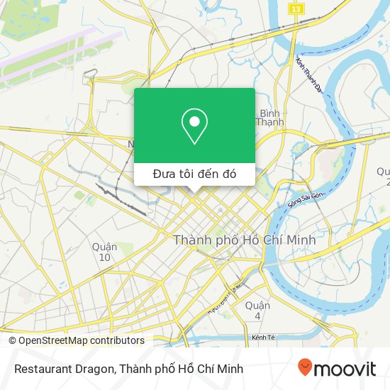 Bản đồ Restaurant Dragon, ĐƯỜNG Pasteur Quận 3, Thành Phố Hồ Chí Minh