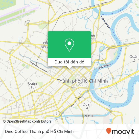 Bản đồ Dino Coffee, 204 ĐƯỜNG Pasteur Quận 3, Thành Phố Hồ Chí Minh