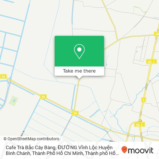 Bản đồ Cafe Trà Bắc Cây Bàng, ĐƯỜNG Vĩnh Lộc Huyện Bình Chánh, Thành Phố Hồ Chí Minh