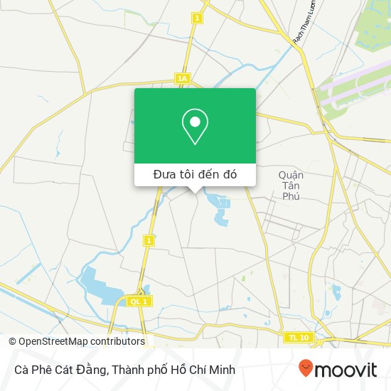 Bản đồ Cà Phê Cát Đằng, ĐƯỜNG Gò Xoài Quận Bình Tân, Thành Phố Hồ Chí Minh