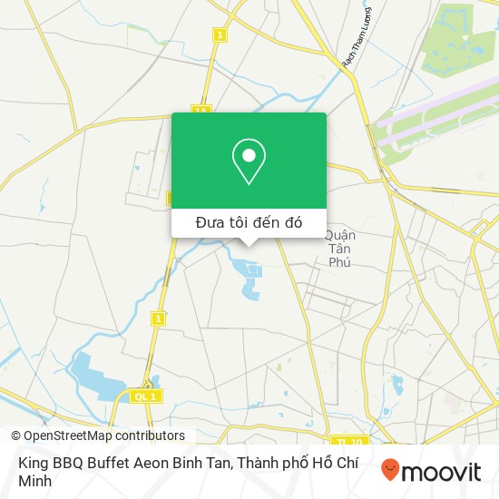 Bản đồ King BBQ Buffet Aeon Binh Tan, HẺM 665 Tân Kỳ Tân Quý Quận Bình Tân, Thành Phố Hồ Chí Minh