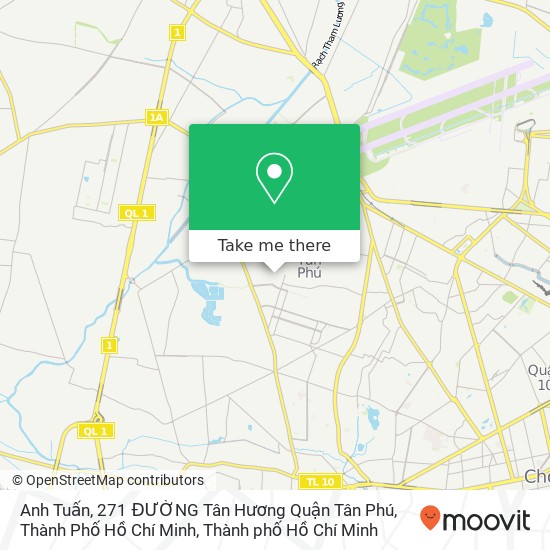 Bản đồ Anh Tuấn, 271 ĐƯỜNG Tân Hương Quận Tân Phú, Thành Phố Hồ Chí Minh