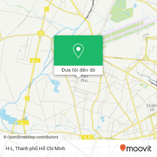 Bản đồ H-L, 163 ĐƯỜNG Tân Hương Quận Tân Phú, Thành Phố Hồ Chí Minh