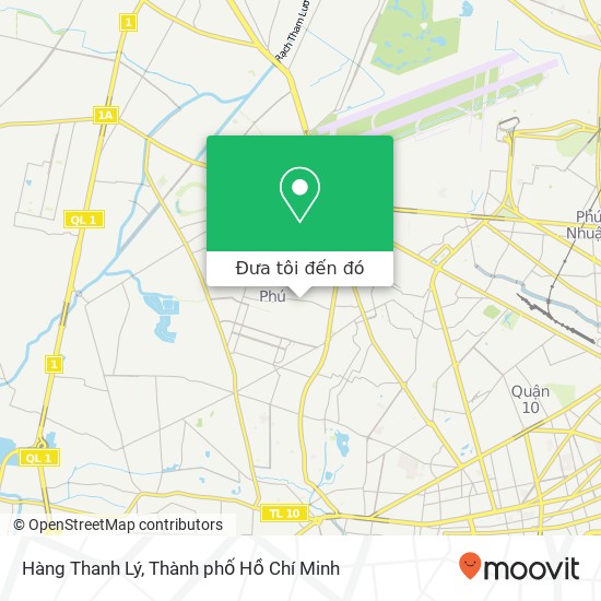 Bản đồ Hàng Thanh Lý, 139 ĐƯỜNG Vườn Lài Quận Tân Phú, Thành Phố Hồ Chí Minh