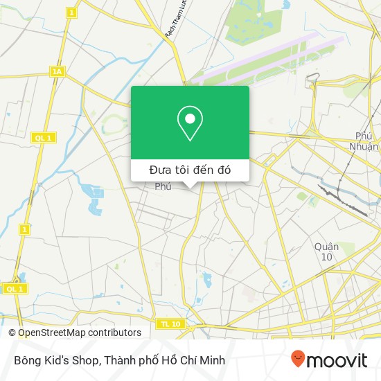 Bản đồ Bông Kid's Shop, 44 ĐƯỜNG Vườn Lài Quận Tân Phú, Thành Phố Hồ Chí Minh