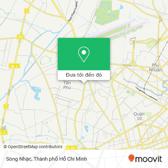 Bản đồ Sóng Nhạc, 8 ĐƯỜNG Thống Nhất Quận Tân Phú, Thành Phố Hồ Chí Minh