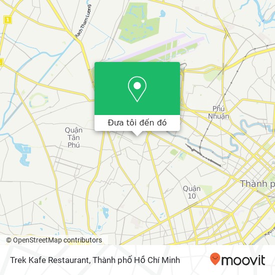Bản đồ Trek Kafe Restaurant, 144 ĐƯỜNG Võ Thành Trang Quận Tân Bình, Thành Phố Hồ Chí Minh