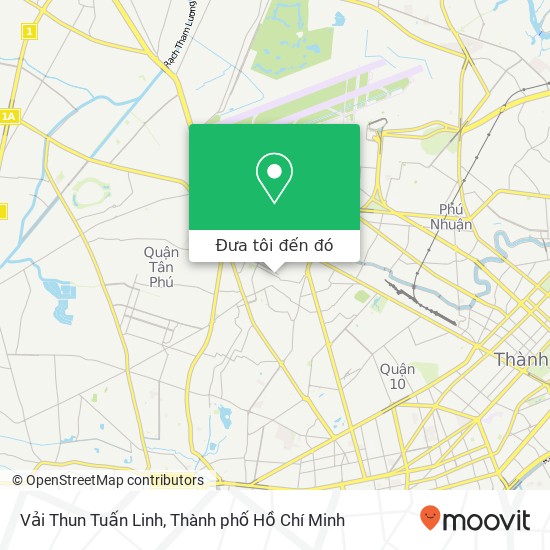 Bản đồ Vải Thun Tuấn Linh, 78A ĐƯỜNG Phạm Phú Thứ Quận Tân Bình, Thành Phố Hồ Chí Minh