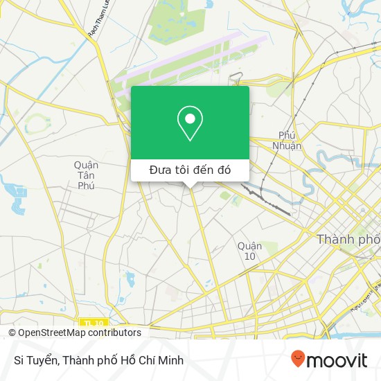 Bản đồ Si Tuyển, ĐƯỜNG Lý Thường Kiệt Quận Tân Bình, Thành Phố Hồ Chí Minh