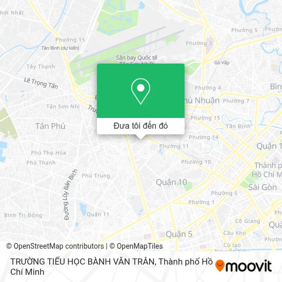 Bản đồ TRƯỜNG TIỂU HỌC BÀNH VĂN TRÂN