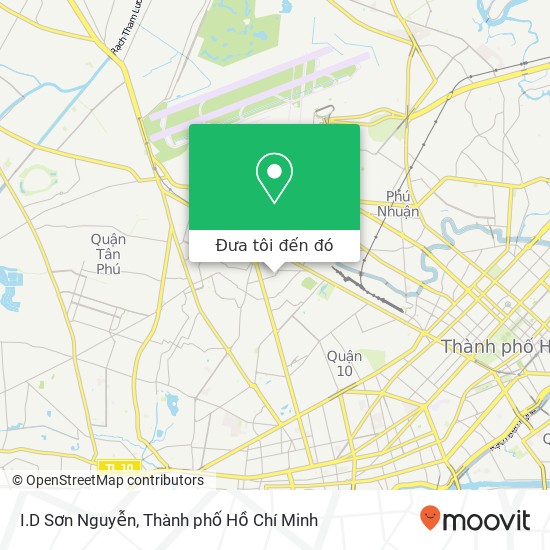 Bản đồ I.D Sơn Nguyễn, ĐƯỜNG Lê Minh Xuân Quận Tân Bình, Thành Phố Hồ Chí Minh