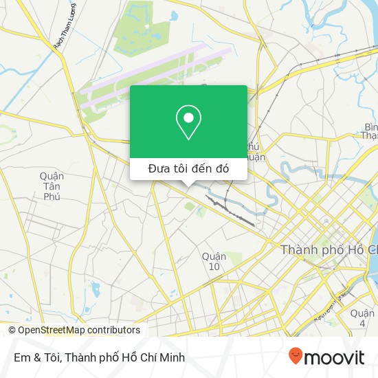 Bản đồ Em & Tôi, 175 ĐƯỜNG Phạm Văn Hai Quận Tân Bình, Thành Phố Hồ Chí Minh