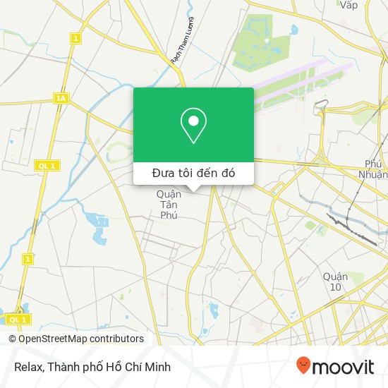 Bản đồ Relax, 161 ĐƯỜNG Trương Vĩnh Ký Quận Tân Phú, Thành Phố Hồ Chí Minh