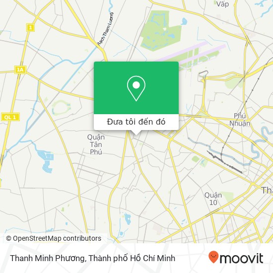 Bản đồ Thanh Minh Phương, 25 ĐƯỜNG Bàu Cát 3 Quận Tân Bình, Thành Phố Hồ Chí Minh