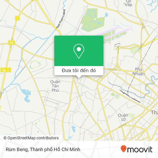 Bản đồ Rùm Beng, 63 ĐƯỜNG Ba Vân Quận Tân Bình, Thành Phố Hồ Chí Minh