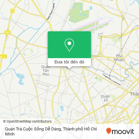 Bản đồ Quán Trà Cuộc Sống Dễ Dàng, 154 ĐƯỜNG Bàu Cát Quận Tân Bình, Thành Phố Hồ Chí Minh