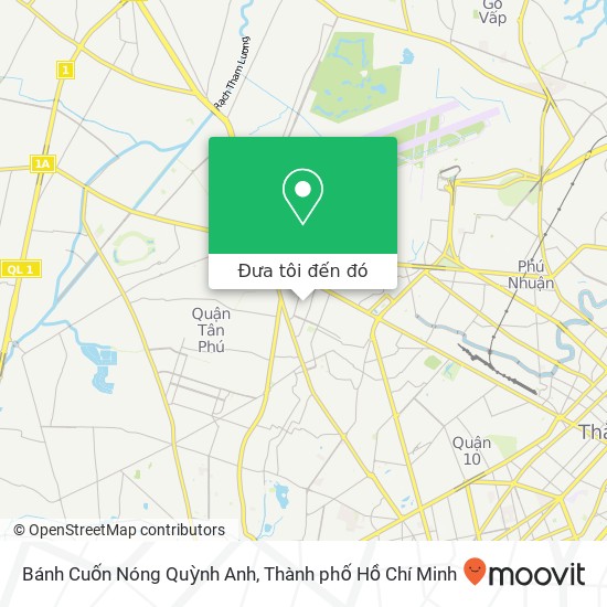 Bản đồ Bánh Cuốn Nóng Quỳnh Anh, 51 ĐƯỜNG Ba Vân Quận Tân Bình, Thành Phố Hồ Chí Minh