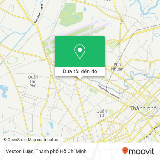 Bản đồ Veston Luận, ĐƯỜNG Cách Mạng Tháng 8 Quận Tân Bình, Thành Phố Hồ Chí Minh