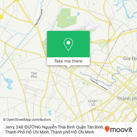 Bản đồ Jerry, 248 ĐƯỜNG Nguyễn Thái Bình Quận Tân Bình, Thành Phố Hồ Chí Minh