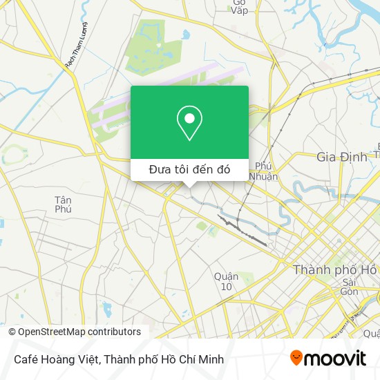 Bản đồ Café Hoàng Việt