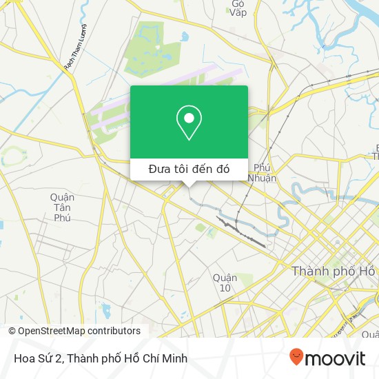 Bản đồ Hoa Sứ 2, ĐƯỜNG Hoàng Việt Quận Tân Bình, Thành Phố Hồ Chí Minh