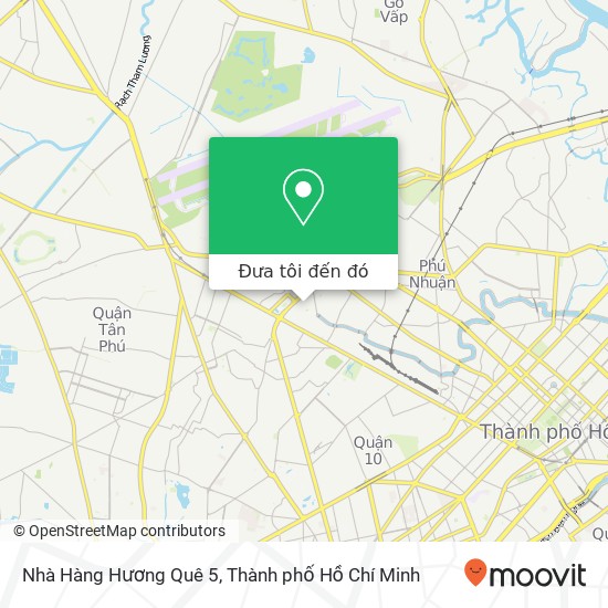 Bản đồ Nhà Hàng Hương Quê 5, ĐƯỜNG Nguyễn Đình Khơi Quận Tân Bình, Thành Phố Hồ Chí Minh