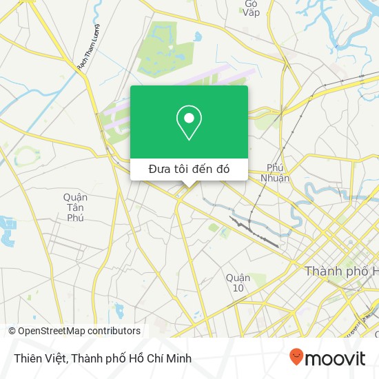 Bản đồ Thiên Việt, 444 ĐƯỜNG Hoàng Văn Thụ Quận Tân Bình, Thành Phố Hồ Chí Minh
