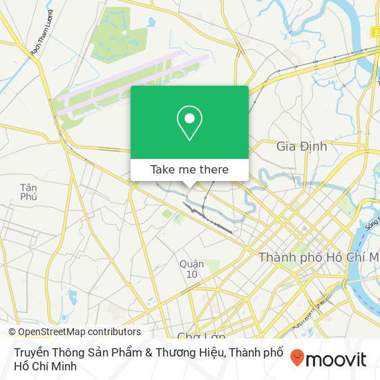 Bản đồ Truyền Thông Sản Phẩm & Thương Hiệu