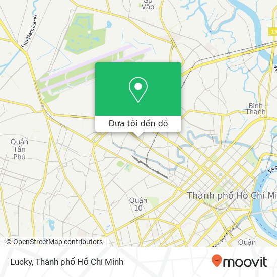 Bản đồ Lucky, 222 ĐƯỜNG Lê Văn Sỹ Quận Tân Bình, Thành Phố Hồ Chí Minh