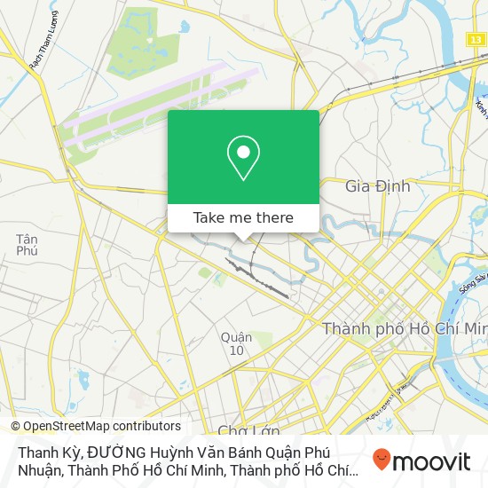 Bản đồ Thanh Kỳ, ĐƯỜNG Huỳnh Văn Bánh Quận Phú Nhuận, Thành Phố Hồ Chí Minh