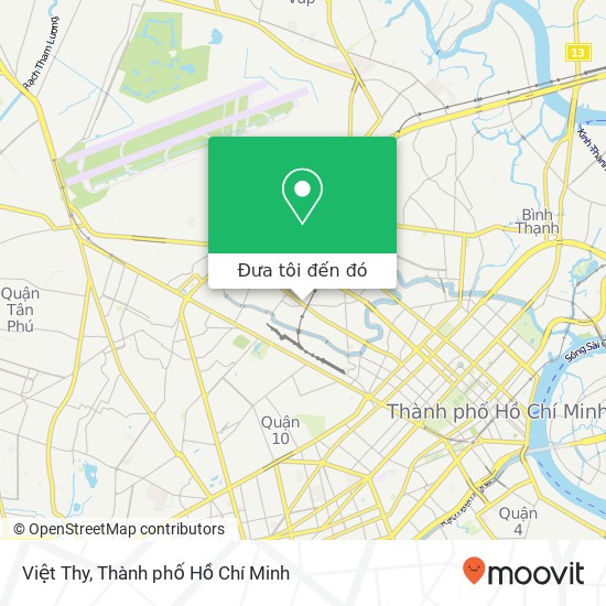 Bản đồ Việt Thy, 142 ĐƯỜNG Lê Văn Sỹ Quận Phú Nhuận, Thành Phố Hồ Chí Minh