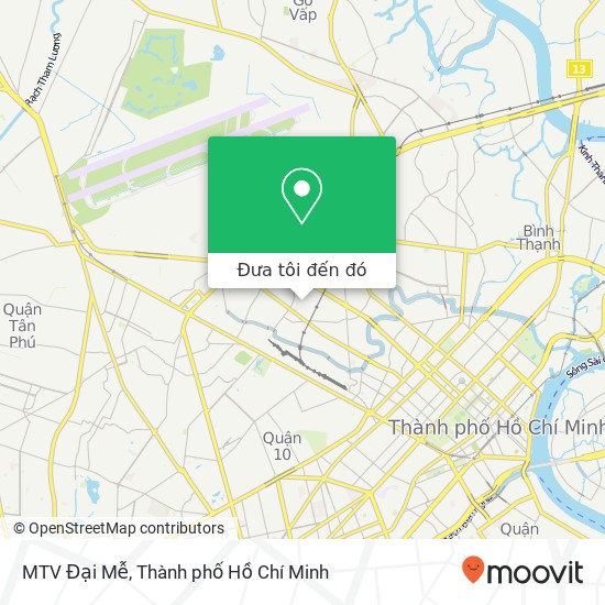 Bản đồ MTV Đại Mễ, HẺM 74 Trương Quốc Dung Quận Phú Nhuận, Thành Phố Hồ Chí Minh