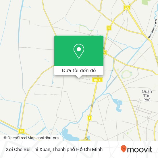 Bản đồ Xoi Che Bui Thi Xuan, 33 Bình Thành Quận Bình Tân, Thành Phố Hồ Chí Minh