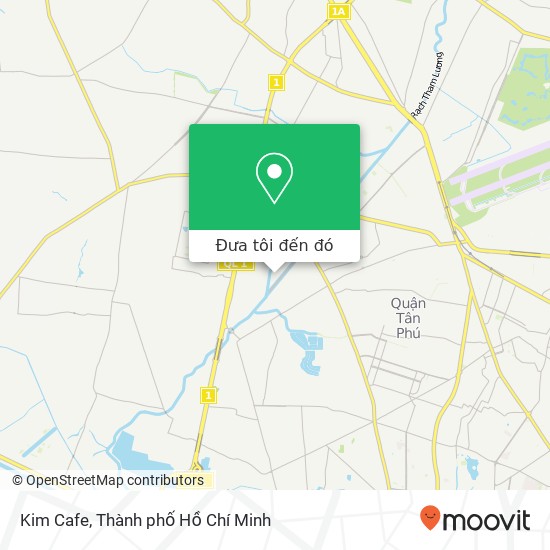 Bản đồ Kim Cafe, HẺM 272 26 Tháng 3 Quận Bình Tân, Thành Phố Hồ Chí Minh