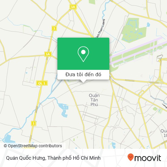 Bản đồ Quán Quốc Hưng, 352 ĐƯỜNG Tân Kỳ Tân Quý Quận Tân Phú, Thành Phố Hồ Chí Minh