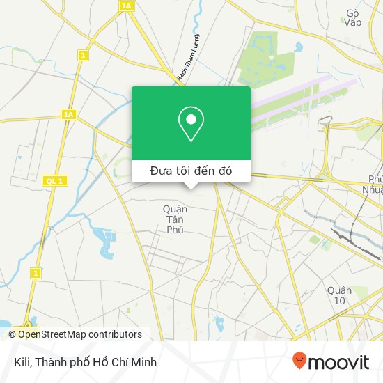 Bản đồ Kili, 243 ĐƯỜNG Tân Sơn Nhì Quận Tân Phú, Thành Phố Hồ Chí Minh