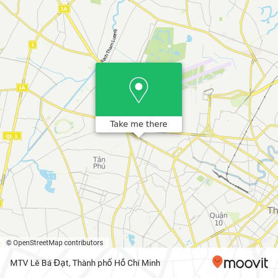 Bản đồ MTV Lê Bá Đạt