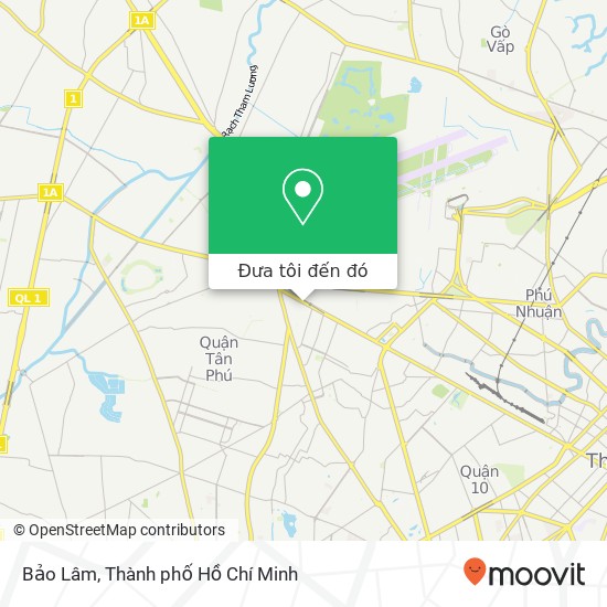 Bản đồ Bảo Lâm, 425 ĐƯỜNG Trường Chinh Quận Tân Bình, Thành Phố Hồ Chí Minh