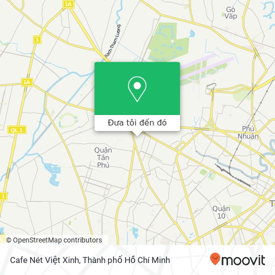 Bản đồ Cafe Nét Việt Xinh, HẺM 80 Ba Vân Quận Tân Bình, Thành Phố Hồ Chí Minh