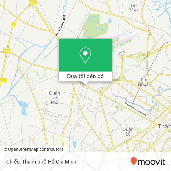 Bản đồ Chiểu, 298 ĐƯỜNG Trường Chinh Quận Tân Bình, Thành Phố Hồ Chí Minh