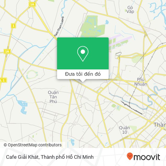 Bản đồ Cafe Giải Khát, ĐƯỜNG Bình Giã Quận Tân Bình, Thành Phố Hồ Chí Minh