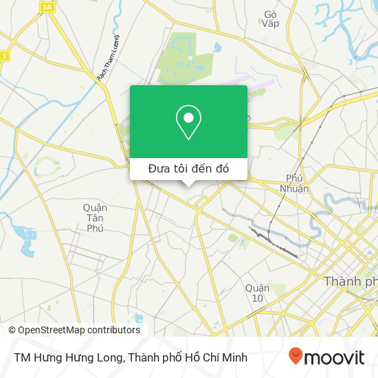 Bản đồ TM Hưng Hưng Long, ĐƯỜNG B6 Quận Tân Bình, Thành Phố Hồ Chí Minh